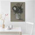 Picture of Charcoal Flower Drawing II _GroupedProduct_Rectangle_Portrait_Unframed_Print_Only_