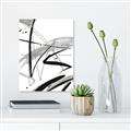Picture of Black & Silver Lines _GroupedProduct_Rectangle_Portrait_Unframed_Print_Only_