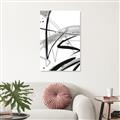 Picture of Black & Silver Lines _GroupedProduct_Rectangle_Portrait_Unframed_Print_Only_