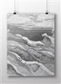 Picture of Seascape Sketch _GroupedProduct_Rectangle_Landscape_Unframed_Print_Only_