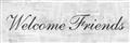 Picture of Welcome Friends I _GroupedProduct_Panel_Landscape_Unframed_Print_Only_