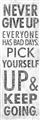 Picture of Never Give Up II _GroupedProduct_Panel_Portrait_Unframed_Print_Only_