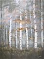 Picture of White Birches In Fall _GroupedProduct_Rectangle_Portrait_Unframed_Print_Only_