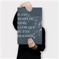 Picture of Il Est Temps De Vivre La Vie IV _GroupedProduct_Rectangle_Portrait_Canvas_