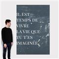 Picture of Il Est Temps De Vivre La Vie IV _GroupedProduct_Rectangle_Portrait_Canvas_