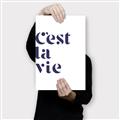 Picture of Cest La Vie II _GroupedProduct_Rectangle_Portrait_Canvas_