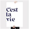 Picture of Cest La Vie II _GroupedProduct_Rectangle_Portrait_Canvas_