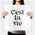 Picture of Cest La Vie III _GroupedProduct_Square_Canvas_