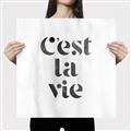 Picture of Cest La Vie III _GroupedProduct_Square_Canvas_