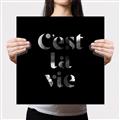 Picture of Cest La Vie IV _GroupedProduct_Square_Canvas_