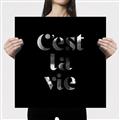 Picture of Cest La Vie IV _GroupedProduct_Square_Canvas_