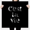 Picture of Cest La Vie IV _GroupedProduct_Square_Canvas_