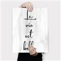 Picture of La Vie Est Belle _GroupedProduct_Rectangle_Portrait_Canvas_