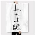 Picture of La Vie Est Belle _GroupedProduct_Rectangle_Portrait_Canvas_