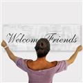 Picture of Welcome Friends I _GroupedProduct_Panel_Landscape_Canvas_