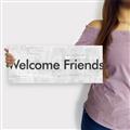Picture of Welcome Friends II _GroupedProduct_Panel_Landscape_Canvas_