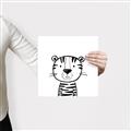 Picture of Sketch Animal  III _GroupedProduct_Square_Canvas_