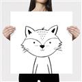 Picture of Sketch Aminal VI _GroupedProduct_Square_Canvas_