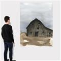 Picture of Barn House _GroupedProduct_Rectangle_Portrait_Canvas_