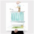 Picture of Shower Time _GroupedProduct_Rectangle_Portrait_Canvas_