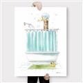 Picture of Shower Time _GroupedProduct_Rectangle_Portrait_Canvas_