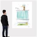 Picture of Shower Time _GroupedProduct_Rectangle_Portrait_Canvas_
