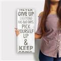 Picture of Never Give Up I _GroupedProduct_Panel_Portrait_Canvas_