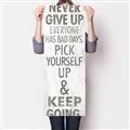 Picture of Never Give Up I _GroupedProduct_Panel_Portrait_Canvas_