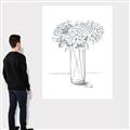 Picture of Drawing Flower VI _GroupedProduct_Rectangle_Portrait_Canvas_