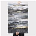 Picture of Black with gold line _GroupedProduct_Rectangle_Portrait_Canvas_