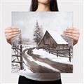 Picture of WInter road _GroupedProduct_Square_Canvas_
