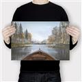 Picture of Lake Boat I  _GroupedProduct_Rectangle_Landscape_Canvas_