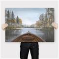 Picture of Lake Boat I  _GroupedProduct_Rectangle_Landscape_Canvas_