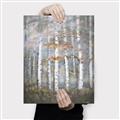 Picture of White Birches In Fall _GroupedProduct_Rectangle_Portrait_Canvas_