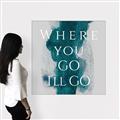Picture of Where You - Go I'll Go IV _GroupedProduct_Square_Canvas_