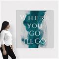 Picture of Where You - Go I'll Go IV _GroupedProduct_Square_Canvas_