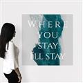 Picture of Where You Stay - I'll Stay IV _GroupedProduct_Square_Canvas_