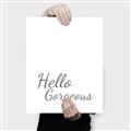 Picture of Hello Gorgeous _GroupedProduct_Rectangle_Portrait_Canvas_