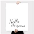 Picture of Hello Gorgeous _GroupedProduct_Rectangle_Portrait_Canvas_
