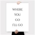 Picture of Where You - Go I'll Go II _GroupedProduct_Rectangle_Portrait_Canvas_