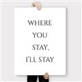 Picture of Where You Stay - I'll Stay II  _GroupedProduct_Rectangle_Portrait_Canvas_