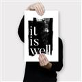 Picture of It is Well black background _GroupedProduct_Rectangle_Portrait_Canvas_
