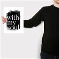 Picture of With My Soul black background _GroupedProduct_Rectangle_Portrait_Canvas_
