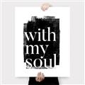 Picture of With My Soul black background _GroupedProduct_Rectangle_Portrait_Canvas_