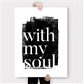 Picture of With My Soul black background _GroupedProduct_Rectangle_Portrait_Canvas_