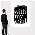 Picture of With My Soul black background _GroupedProduct_Rectangle_Portrait_Canvas_