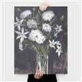 Picture of White Flower Medley _GroupedProduct_Rectangle_Portrait_Canvas_