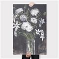 Picture of White Flower Medley _GroupedProduct_Rectangle_Portrait_Canvas_