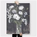 Picture of White Flower Medley _GroupedProduct_Rectangle_Portrait_Canvas_