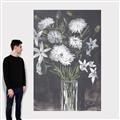 Picture of White Flower Medley _GroupedProduct_Rectangle_Portrait_Canvas_